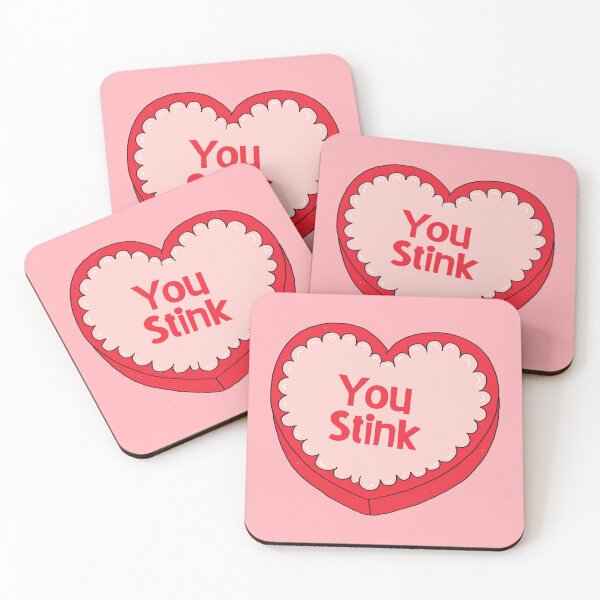 Item preview, You Stink, Heart-Shaped Candy Box designed and sold by yellowflowerhut.
