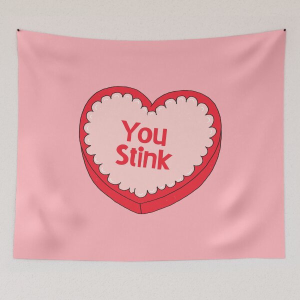 Item preview, You Stink, Heart-Shaped Candy Box designed and sold by yellowflowerhut.