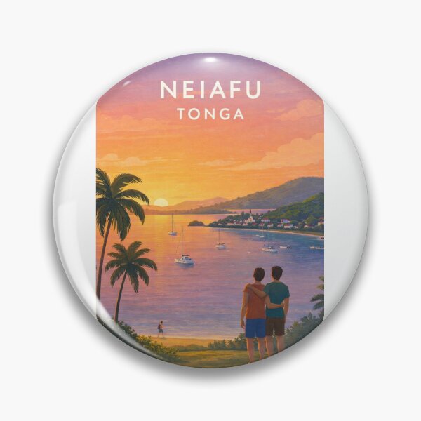 Item preview, Neiafu Harbour Sunset and Vava'u Island Coast Tonga designed and sold by Aryabek.