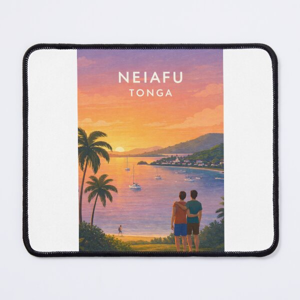 Item preview, Neiafu Harbour Sunset and Vava'u Island Coast Tonga designed and sold by Aryabek.