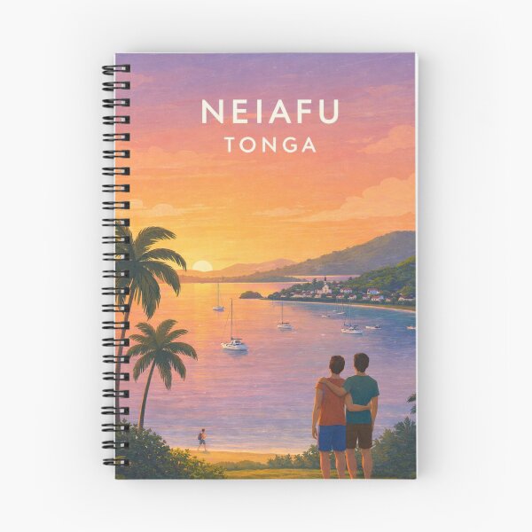 Item preview, Neiafu Harbour Sunset and Vava'u Island Coast Tonga designed and sold by Aryabek.
