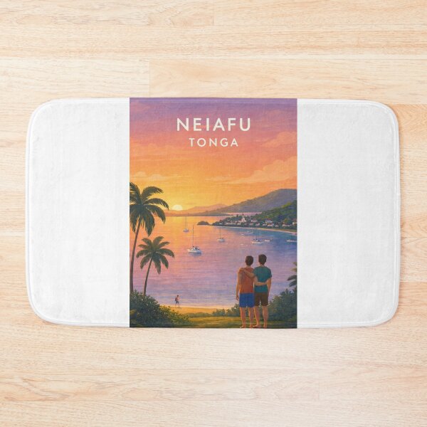 Item preview, Neiafu Harbour Sunset and Vava'u Island Coast Tonga designed and sold by Aryabek.