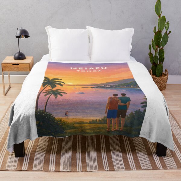 Item preview, Neiafu Harbour Sunset and Vava'u Island Coast Tonga designed and sold by Aryabek.