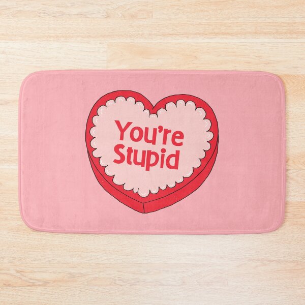 Item preview, You’re Stupid, Heart-Shaped Candy Box designed and sold by yellowflowerhut.