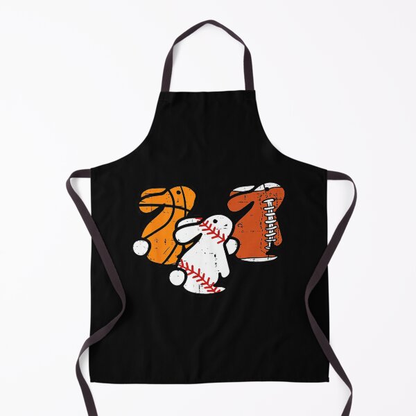Item preview, Cute Easter Bunny Sports Trio Basketball Baseball Football Cartoon designed and sold by allistermariam.