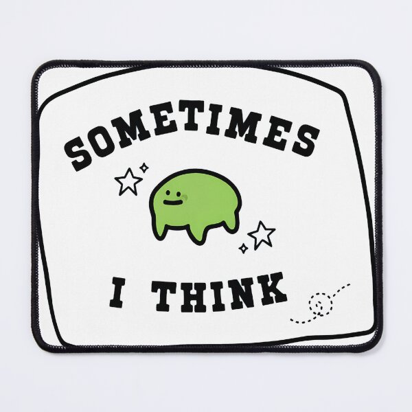 Item preview, Sometimes I Think Slime Doodle Humor Shirt designed and sold by Noheqa.