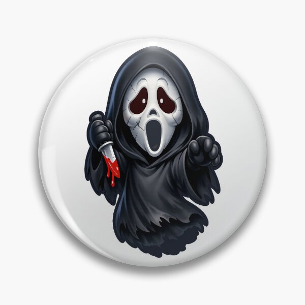Item preview, Cartoon Ghost Mask Horror Character designed and sold by peteys71.