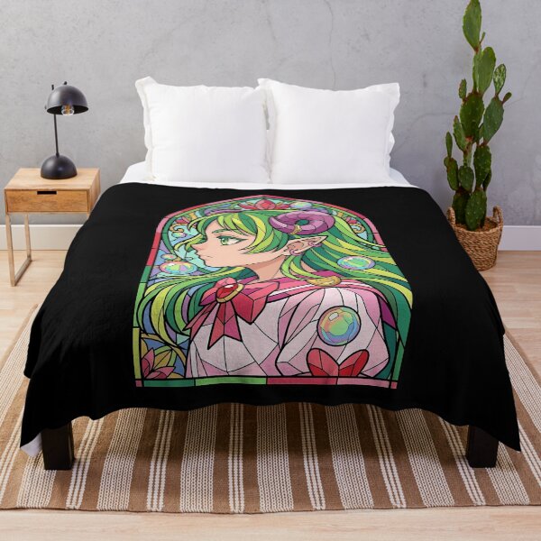 Item preview, Clara Valac Iruma kun Bubble Garden Stained Glass Portrait designed and sold by mildaclairmo.