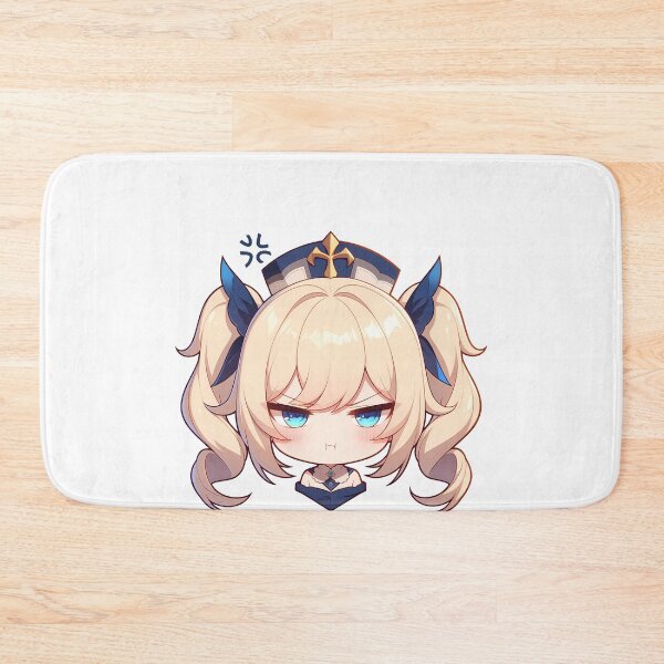 Item preview, Barbara Genshin Impact Chibi Kawaii Angry Waifu designed and sold by 108Recordings.