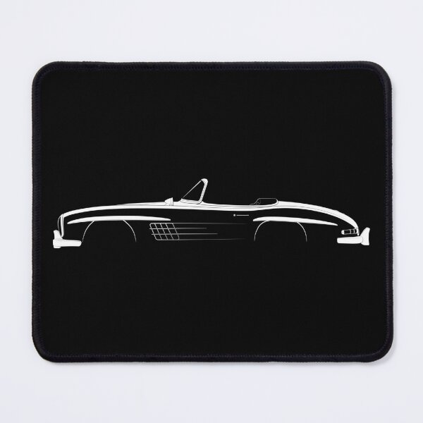 Item preview, 300 SL Roadster (White) designed and sold by Car Silhouettes.
