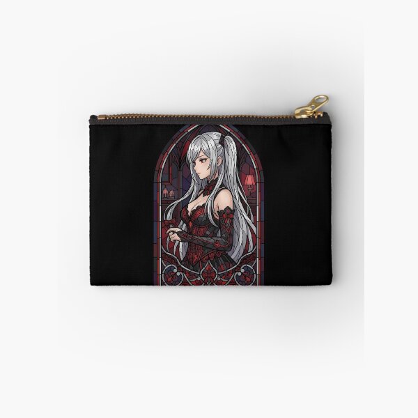 Item preview, Alexia Midgar The Eminence in Shadow Gothic Stained Glass designed and sold by mildaclairmo.