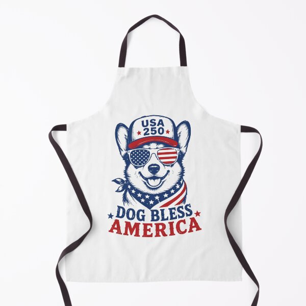 Item preview, Patriotic Corgi Dog Bless America Funny 4th of July USA 250 designed and sold by gunaone-design.