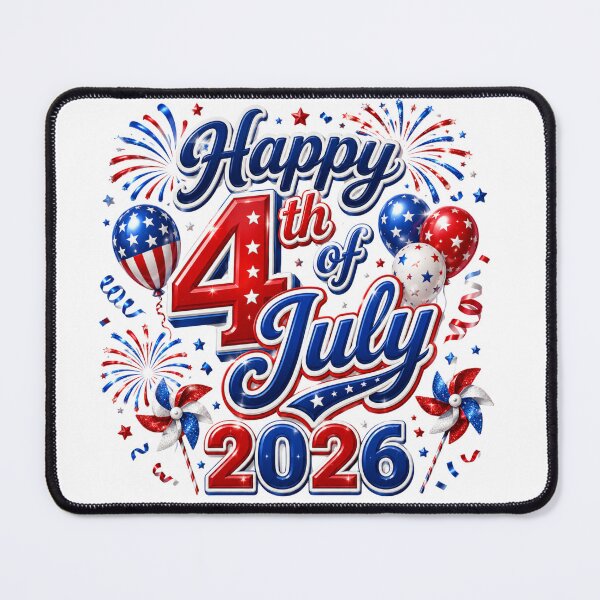 Item preview, Happy 4th of July 2026  designed and sold by manytshirts.