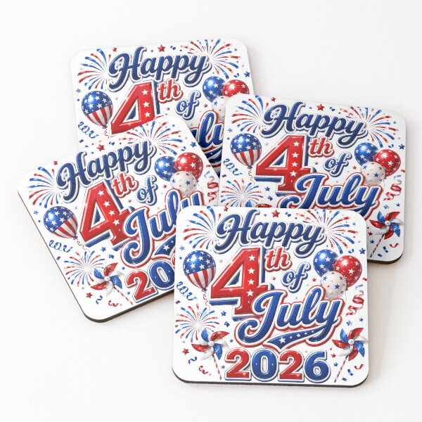 Item preview, Happy 4th of July 2026  designed and sold by manytshirts.