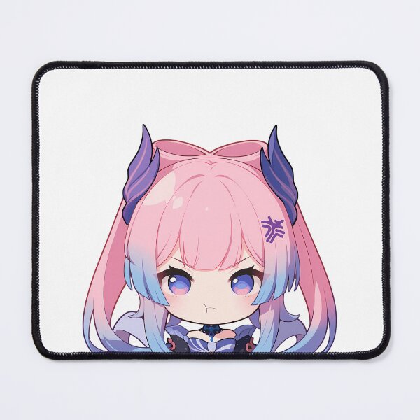 Item preview, Sangonomiya Kokomi Genshin Impact Chibi Kawaii Angry Pout designed and sold by 108Recordings.