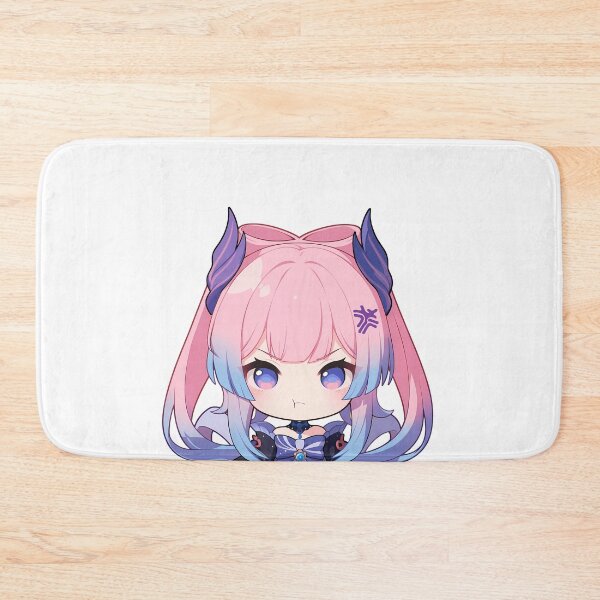 Item preview, Sangonomiya Kokomi Genshin Impact Chibi Kawaii Angry Pout designed and sold by 108Recordings.