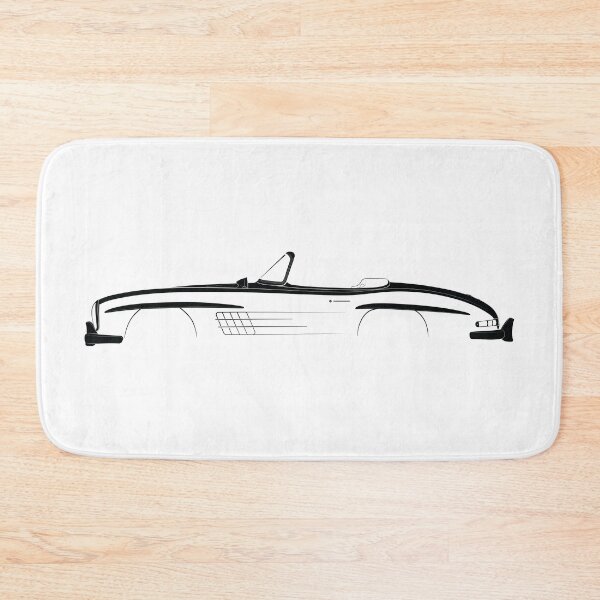 Item preview, 300 SL Roadster (Black) designed and sold by Car Silhouettes.