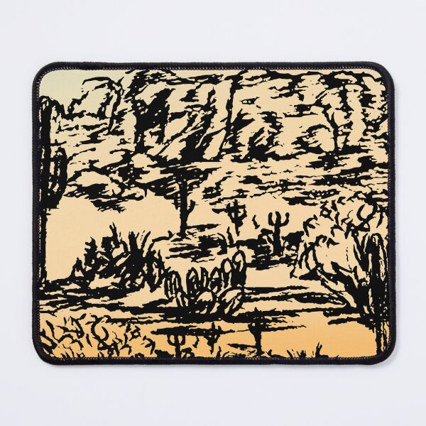 Item preview, Western Desert sky, graphic design designed and sold by HoppingCreation.