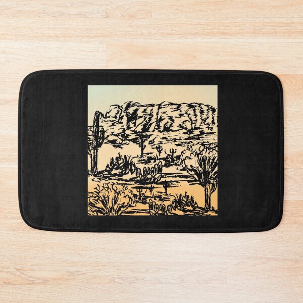 Item preview, Western Desert sky, graphic design designed and sold by HoppingCreation.