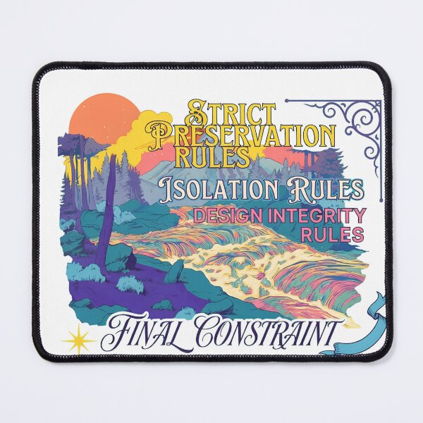 Item preview, Neon Mountain River Aesthetic Landscape Tee designed and sold by Noheqa.
