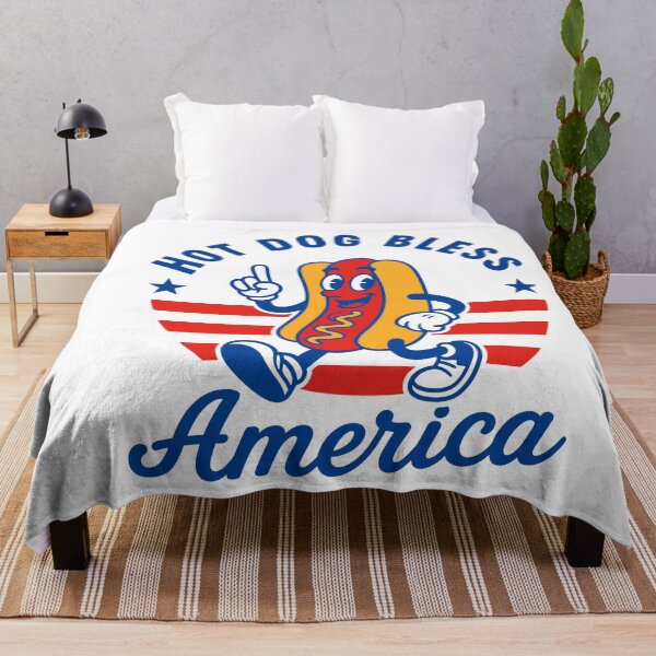 Item preview, Hot Dog Bless America designed and sold by gunaone-design.