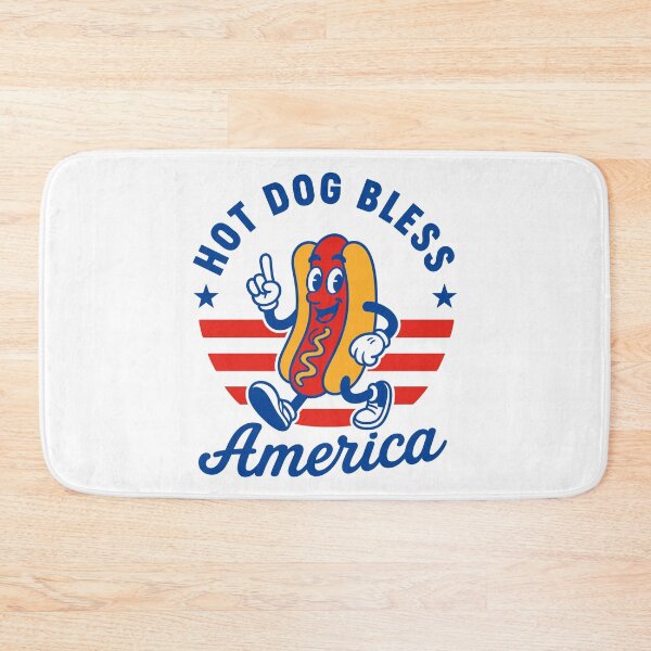 Item preview, Hot Dog Bless America designed and sold by gunaone-design.