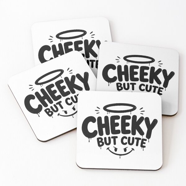 Item preview, Cheeky But Cute Funny Halo Graphic Tee designed and sold by POD DYNASTY.