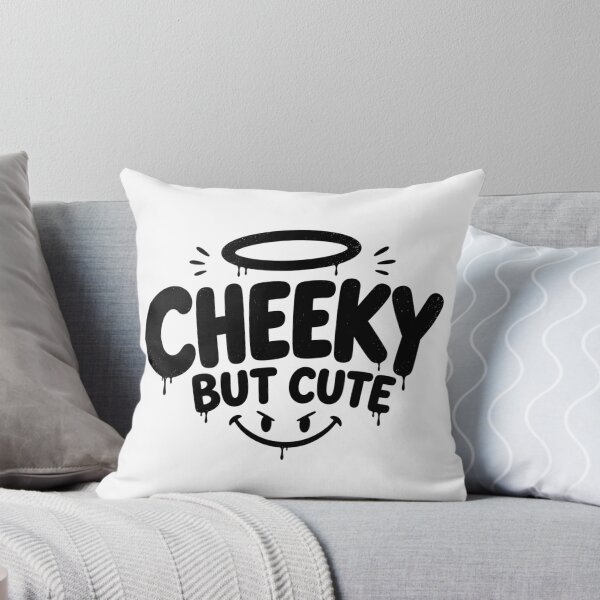 Item preview, Cheeky But Cute Funny Halo Graphic Tee designed and sold by POD DYNASTY.
