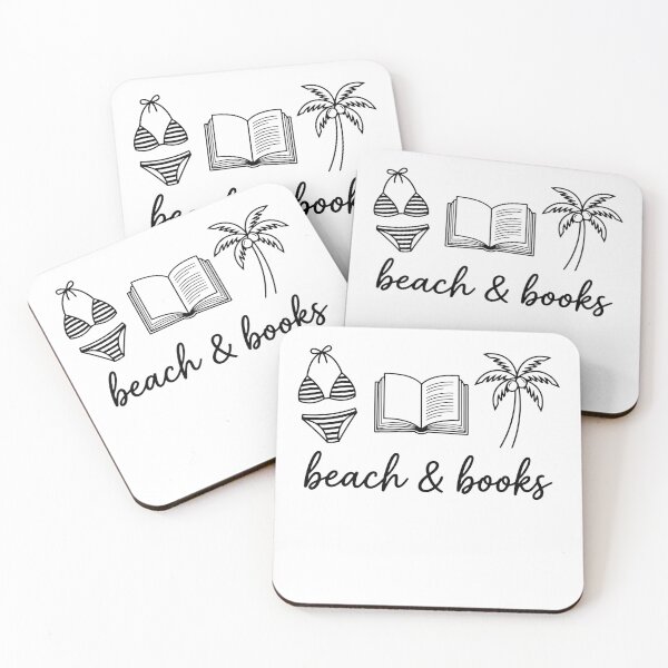Item preview, Beach And Books designed and sold by gunaone-design.