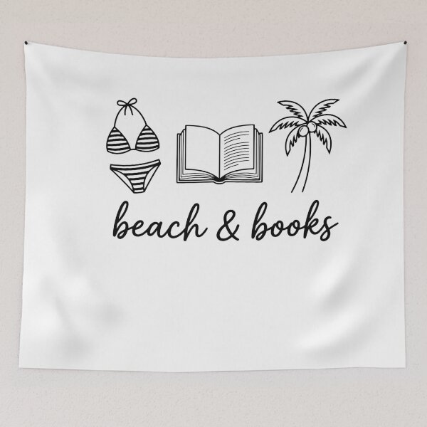 Item preview, Beach And Books designed and sold by gunaone-design.