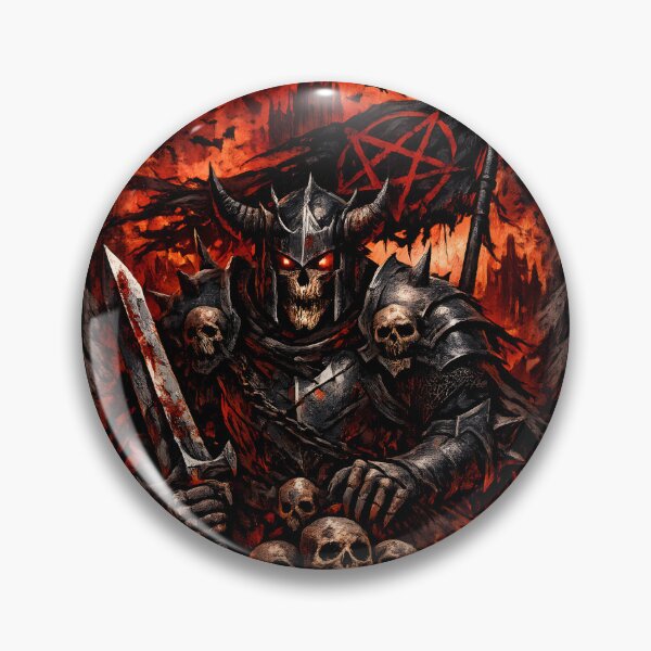 Item preview, Hell fire Skull Knight  designed and sold by Kicor.