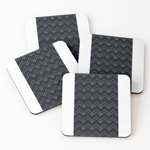 Item preview, Geometrical pattern design with black background and green design  designed and sold by Rcc2512.