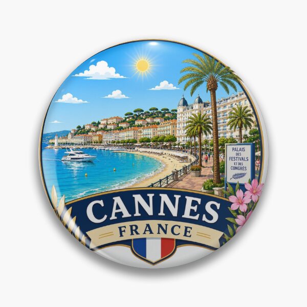 Item preview, Cannes, France - French Riviera designed and sold by Myra365Art.