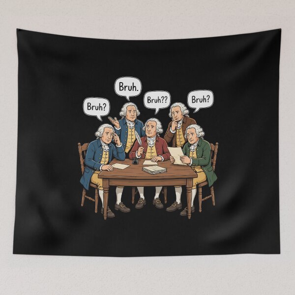 Item preview, Founding Fathers Historical Humor designed and sold by Randomera.