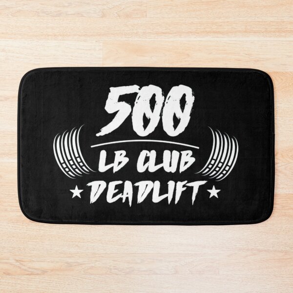Item preview, 500 LB Club Deadlift Weightlifting Gym Motivation Design designed and sold by bvarkox.