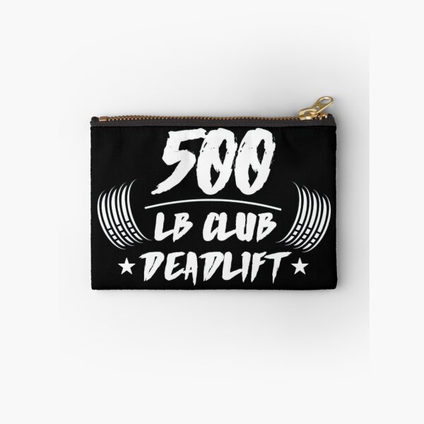 Item preview, 500 LB Club Deadlift Weightlifting Gym Motivation Design designed and sold by bvarkox.
