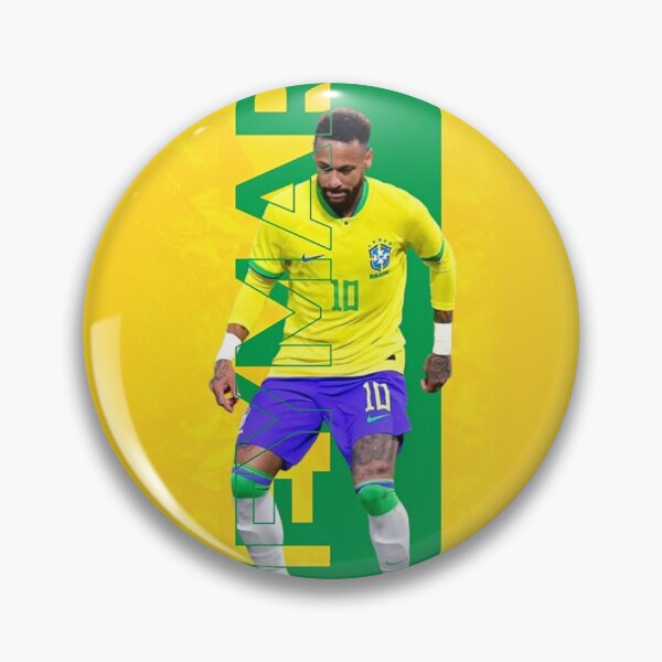 Item preview, Neymar Jr Brazil National Team Football Poster Art designed and sold by Moonpaw-Whimsy.