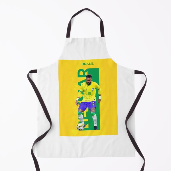 Item preview, Neymar Jr Brazil National Team Football Poster Art designed and sold by Moonpaw-Whimsy.