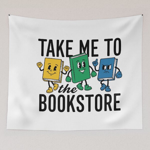 Item preview, Take Me To The Bookstore Reader Gift designed and sold by gunaone-design.
