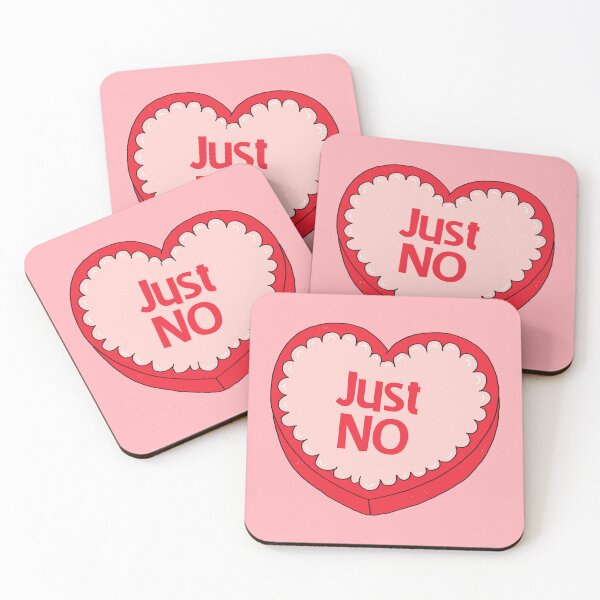 Item preview, Just No, Heart-Shaped Candy Box designed and sold by yellowflowerhut.
