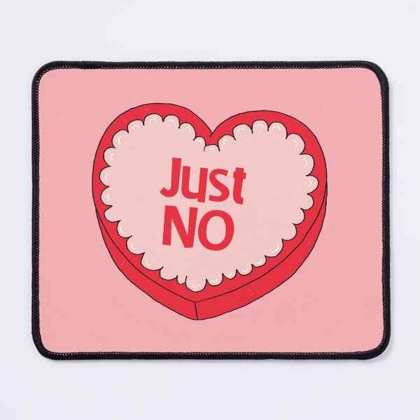 Item preview, Just No, Heart-Shaped Candy Box designed and sold by yellowflowerhut.