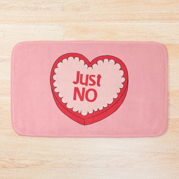 Item preview, Just No, Heart-Shaped Candy Box designed and sold by yellowflowerhut.