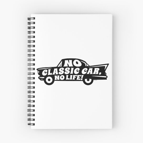 Item preview, No Classic Car No Life - Retro 50s Silhouette designed and sold by Automotive Art by Greg.