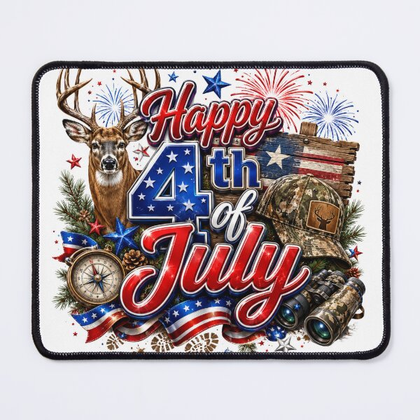 Item preview, Deer/Hunting 4th of July design designed and sold by manytshirts.