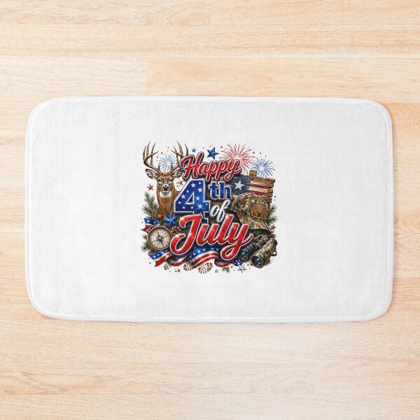 Item preview, Deer/Hunting 4th of July design designed and sold by manytshirts.