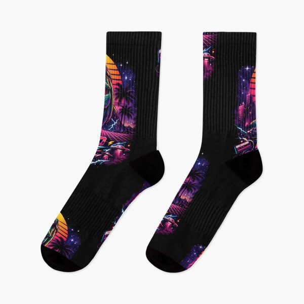 Item preview, Retro Revenge Neon T-Rex Vaporwave designed and sold by KICOR.