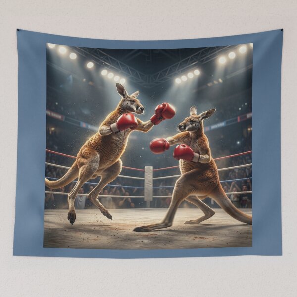 Item preview, Kangaroos Boxing designed and sold by Tridentulus.