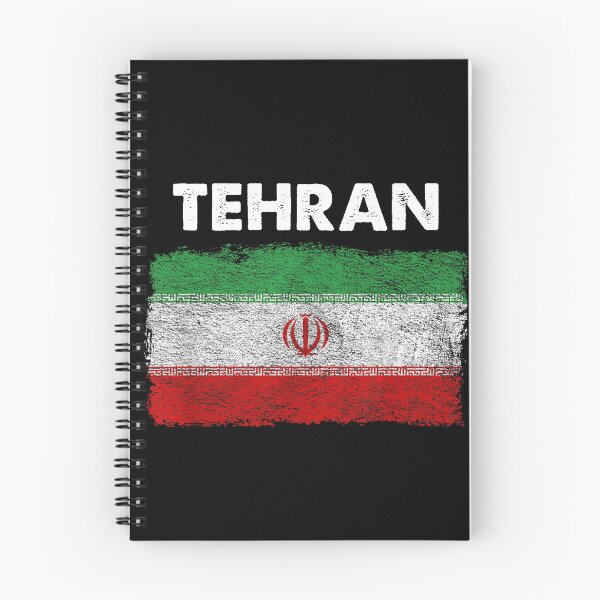 Artikelvorschau, Teheran Iran Flagge entworfen und verkauft von goombi-creative.
