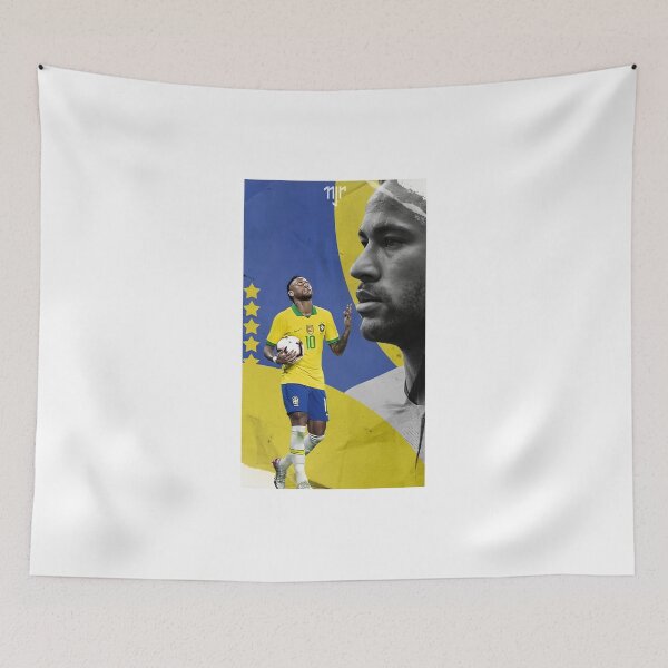 Item preview, Neymar Jr Emotional Brazil Victory Fan Art designed and sold by Moonpaw-Whimsy.