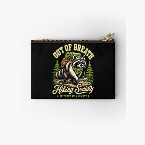 Item preview, Out of Breath Hiking Society Be There in a Minute designed and sold by Randomera.